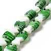 Handmade Lampwork Beads Strands LAMP-G154-07H-1