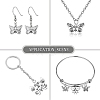 100Pcs 10 Styles Tibetan Style Zinc Alloy Pendants TIBEP-CJ0002-91-6