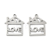 201 Stainless Steel Pendants STAS-F337-06P-1