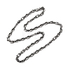 Unisex 304 Stainless Steel Necklaces NJEW-C115-07AS-4