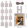 Paper Glitter Happy Birthday Photo Hanging Banner DIY-FZC0002-04A-4