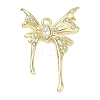 Alloy Rhinestone Pendants RB-CBA1599-01LG-1