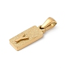 304 Stainless Steel Pendants LS-STAS-Z120-03Y-G-2