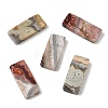 Natural Mexican Lace Agate Crazy Lace Agate Pendants GG-CBA086A-02-1