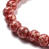 Synthetic Imperial Jasper Beads Strands G-E568-01A-04-3