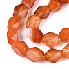 Natural Red Agate Beads Strands GG-N361-06A-02-4