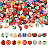  190pcs 19 style Handmade Polymer Clay Bead CLAY-TA0001-21-12