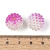 Imitation Pearl Acrylic Beads OACR-T004-15mm-12-2