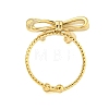 Ion Plating(IP) 304 Stainless Steel Open Cuff Rings for Women LS-RJEW-S409-01G-03-3