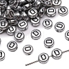 50Pcs Silver Plating Acrylic Beads PW-WG2E8AD-23-1