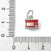 304 Stainless Steel Enamel Pendants STAS-A145-01H-P-3