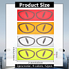 12Pcs 4 Colors PET Self Adhesive Reflective Stickers DIY-NB0016-01A-2