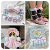 10Yards Polyester Lace Ribbon OCOR-TA0004-26E-8