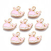 Alloy Enamel Charms ENAM-S115-037C-3