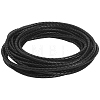 5M Round Braided Cowhide Letter Cord WL-GF0001-34B-03-1