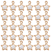 100Pcs Rack Plating Eco-Friendly Iron Charms IFIN-BM0001-03-1