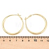 Brass Hoop Earrings for Women EJEW-A156-17C-G-5