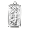 304 Stainless Steel Pendant Rhinestone Pendants PW-WGDFA9E-01-1