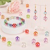 72Pcs 12 Colors Transparent Acrylic Beads MACR-LS0001-02-6