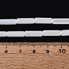 Electroplate Imitation Jade Glass Beads Strands EGLA-Q132-02A-A06-4