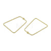 Alloy Open Back Bezel Pendants PALLOY-T085-04LG-1