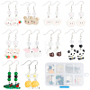 DIY Animal Dangle Earring Making Kit DIY-SC0021-54-1