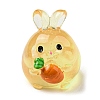 Luminous Resin Rabbit Ornament CRES-M020-03C-2