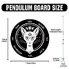 1Pc Chakra Gemstones Dowsing Pendulum Pendants FIND-CN0001-15D-2