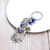 Metal Owl Keychains PW-WG14111-01-3