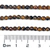 Natural Tiger Eye Beads Strands X-G-C127-A06-06-4