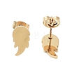 Vacuum Plating 304 Stainless Steel Stud Earrings for Women EJEW-A048-06G-2