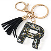 1Pc Resin Letter Keychains KEYC-TADJ0001-09R-2