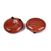 Natural Red Jasper Thumb Worry Stone G-Q602-12D-2