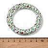 Floral Silicon Beads SL-CBAC986-01B-3