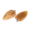 Natural Topaz Jade Pendants G-Q601-47G-2