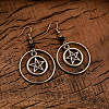 Zinc Alloy Dangle Earrings for Women WG27C39-01-3