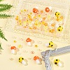 156Pcs 10 Styles Handmade Millefiori Glass Beads LAMP-FS0001-32-6