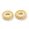 Rack Plating Alloy Spacer Beads KK-J277-15G-1