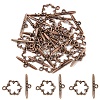 20Pcs Alloy Toggle Clasps TIBE-YW0001-98R-1