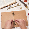 6-Ring Alloy Loose Leaf Book Binder Hinged Rings FIND-WH20042-61B-3