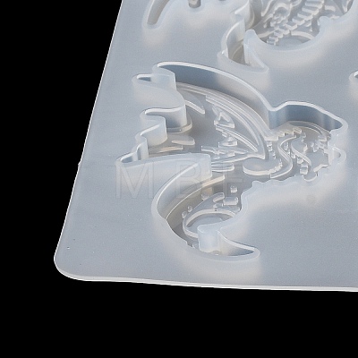 DIY Dragon Pendant Silicone Molds DIY-G091-01A-1