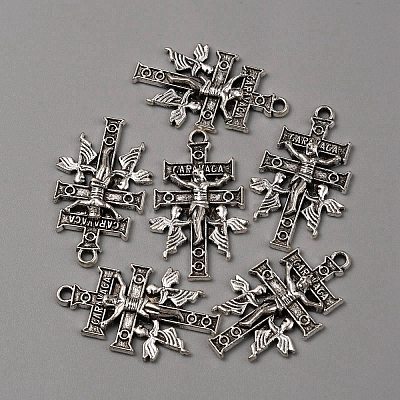 Tibetan Style Alloy Pendants FIND-CJC0007-89-1