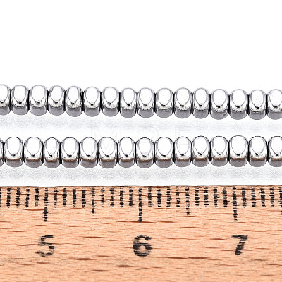 Electroplated Synthetic Non-magnetic Hematite Beads Strands X-G-T139-61A-1