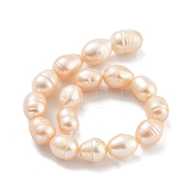 Natural Cultured Freshwater Pearl Beads Strands PEAR-P062-13B-1