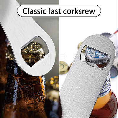 430 Stainless Steel Bottle Openers AJEW-WH0259-037-1