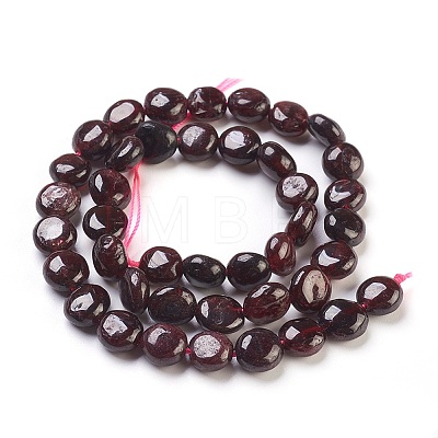 Natural Garnet Beads Strands X-G-F575-18D-1