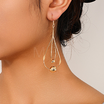Alloy Dangle Earrings WG1B170-01-1