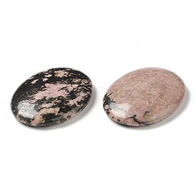 Natural Rhodonite Worry Stone for Anxiety Therapy G-B036-01K-1