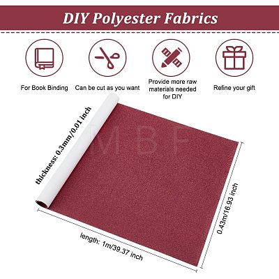 Olycraft 1Pc DIY Polyester Fabrics DIY-OC0009-58A-1