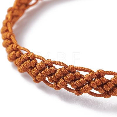 Nylon Thread Braided Cord Bracelet BJEW-JB07412-05-1